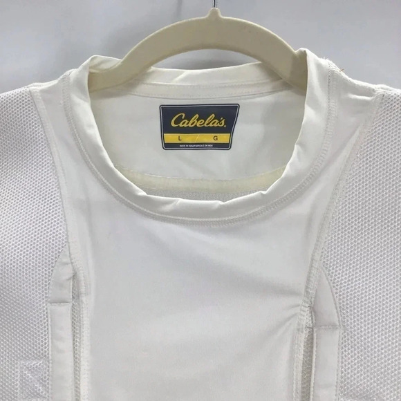 Cabela’s Tactical Holster Shirt Concealed & Carry Short Sleeve NWT Size L - Picture 3 of 13